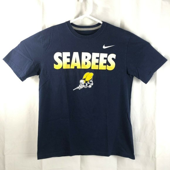 Seabees US Navy Construction Nike M T-Shirt Medium - Picture 2 of 4